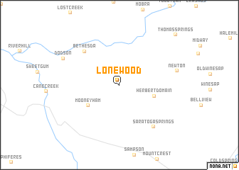 map of Lonewood