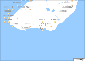 map of Loné