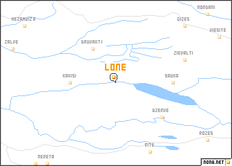 map of Lone