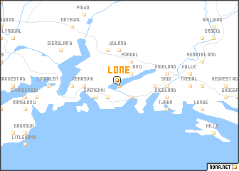 map of Lone