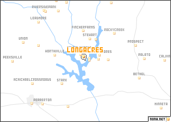 map of Long Acres