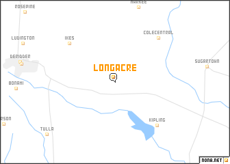 map of Longacre