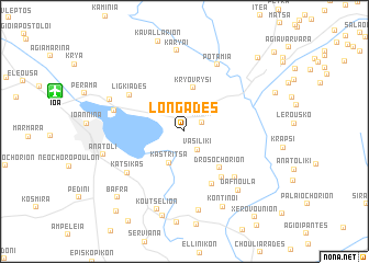 map of Longádes