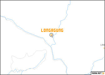 map of Longagung