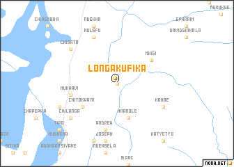 map of Longakufika