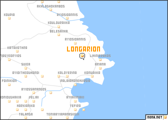 map of Longárion