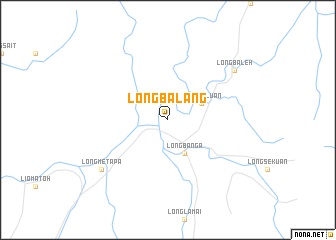 map of Long Balang