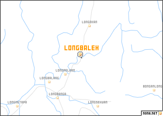 map of Long Baleh