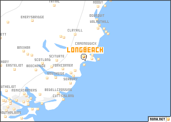 map of Long Beach