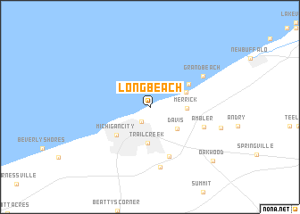 map of Long Beach