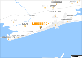 map of Long Beach