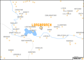 map of Long Branch