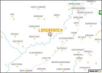 map of Long Branch