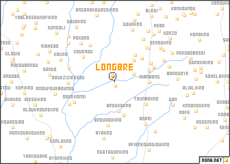 map of Longbré