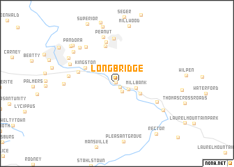 map of Longbridge