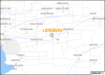 map of Longbush