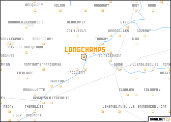 map of Longchamps