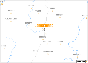 map of Longcheng