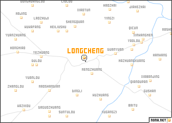 map of Longcheng