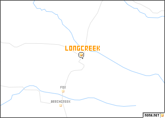 map of Long Creek