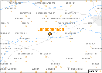 map of Long Crendon