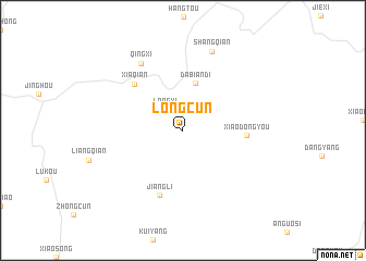 map of Longcun