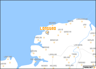 map of Longdao