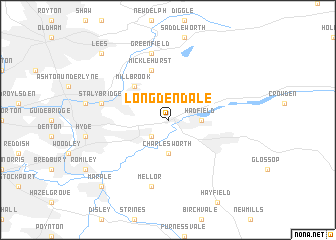 map of Longdendale