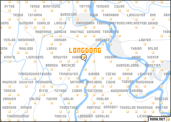 map of Lông Dông