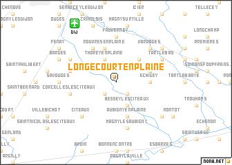 map of Longecourt-en-Plaine