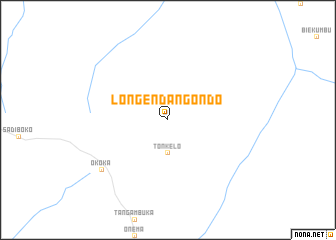 map of Longendangondo