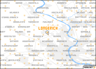 map of Longerich