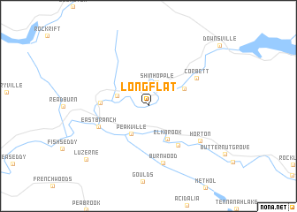 map of Long Flat