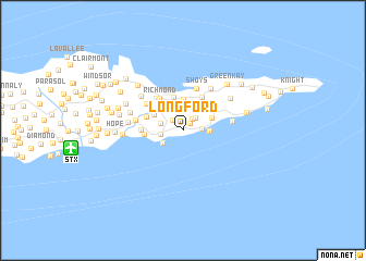 map of Longford