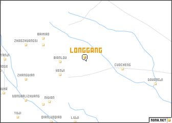 map of Longgang