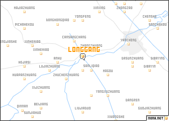 map of Longgang