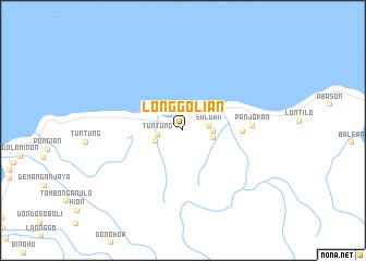 map of Longgolian