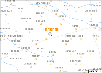 map of Longgou