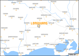 map of Longguang