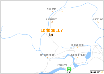 map of Long Gully