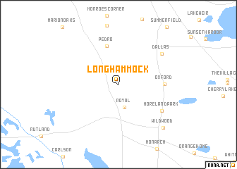 map of Long Hammock