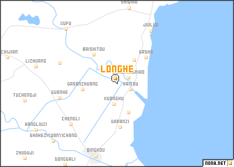 map of Longhe