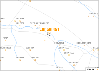 map of Longhirst