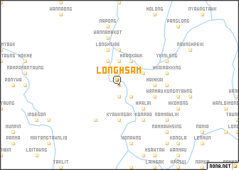 map of Long Hsam