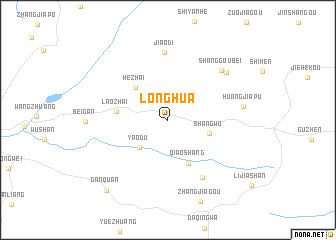 map of Longhua