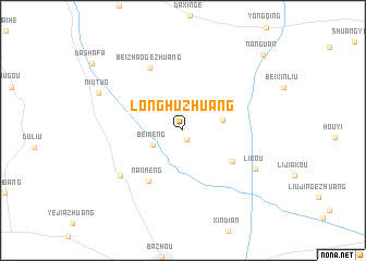 map of Longhuzhuang