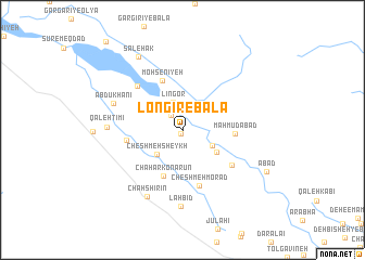 map of Longīr-e Bālā