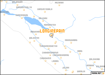 map of Longīr-e Pā\