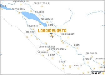 map of Longīr-e Vostá