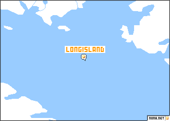 map of Long Island